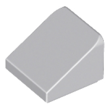 LEGO 54200 Light Bluish Gray Slope 30 1 x 1 x 2/3, 18862, 33847, 35338, 50746, 63290 (losse stenen 33-22) (070623)*